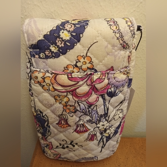 Vera Bradley Hummingbird Park Carson Cellphone Crossbody - Picture 8 of 12